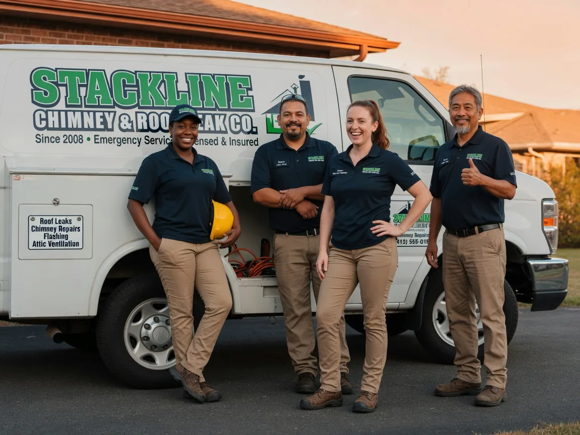 Chimney flashing repair company in Garysburg, NC